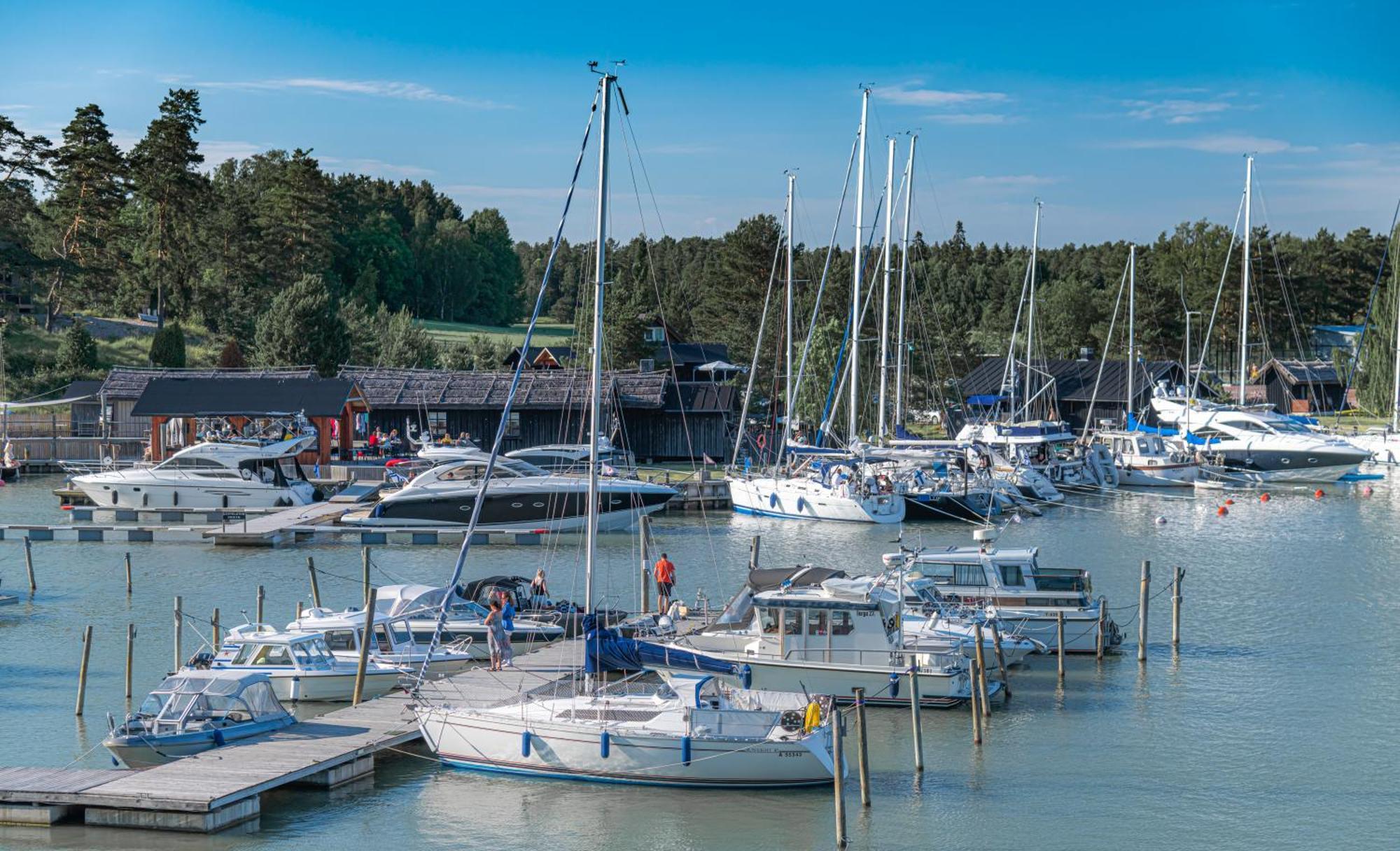 Peterzens Boathouse Villa Laupunen Eksteriør bilde