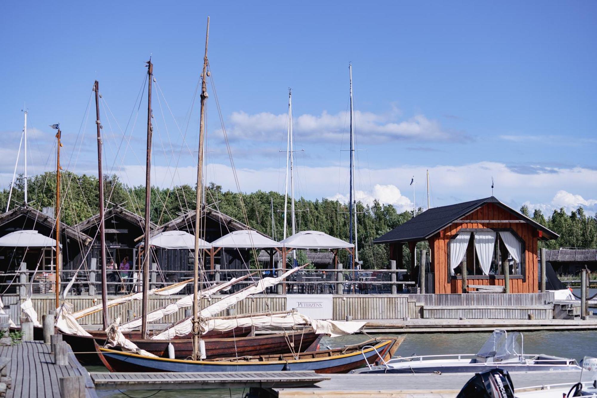Peterzens Boathouse Villa Laupunen Eksteriør bilde